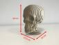 Preview: Cool-Skull_Totenkopf_aus_Holz_-_Abmessumg_mit _Ständer