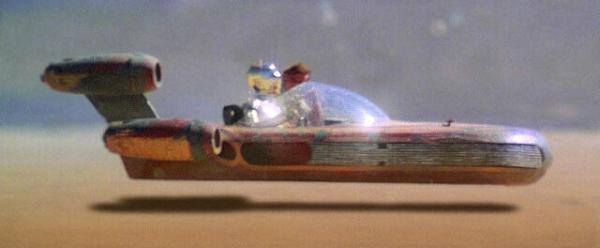 Star Wars - Landspeeder X34 as 3D large model